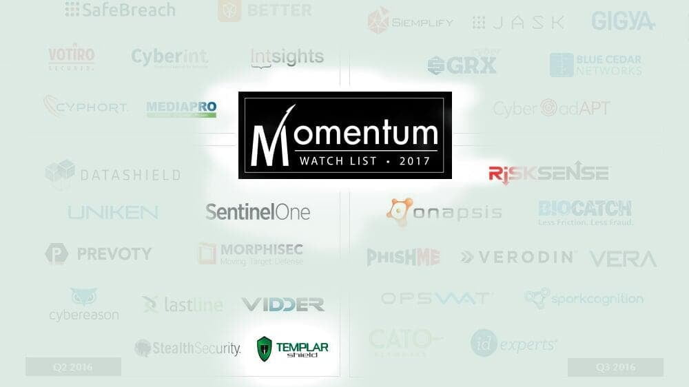 Momentum Partners Releases Its 2nd Annual Watch List After The 2017 RSA Conference